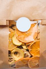 dehydrated fruit chips