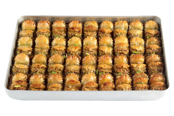 Traditional Turkish Dessert Baklava. Turkish cuisine.