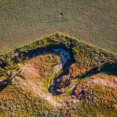Creek erosion, Tharwa, ACT, May 2021