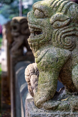 中国の石獅子