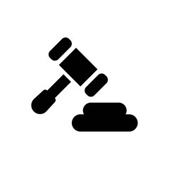 Hammer law icon