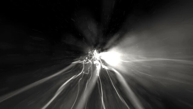 Abstract Cyberspace Animation Background, Loop, 4k

