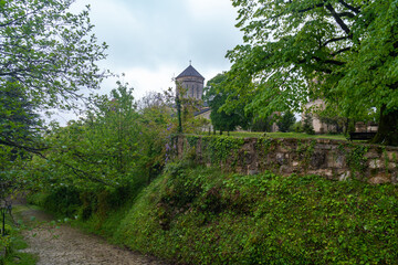 Fototapeta na wymiar Martvili orthodox monastery built in VII century. Georgia, samegrolo
