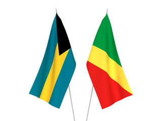 Commonwealth of The Bahamas and Republic of the Congo flags