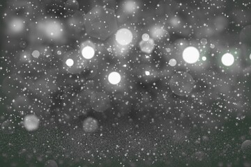 green pretty glossy glitter lights defocused bokeh abstract background with sparks fly, festal mockup texture with blank space for your content