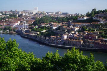 Porto, Portugal. Landscape in Porto, photo during the day in a beautiful spring day.