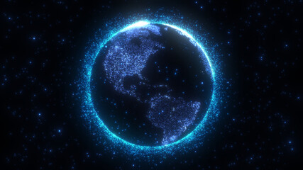 デジタルの地球