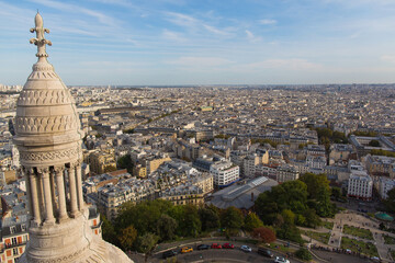 Paris, view from Basilica on Monmartre