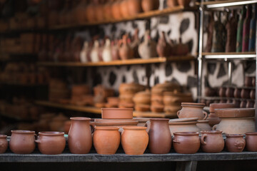 Clay pot and crocks shop