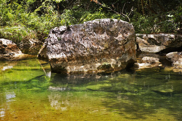 Naklejka na ściany i meble Natural Park El Cubano near Trinidad. Cuba