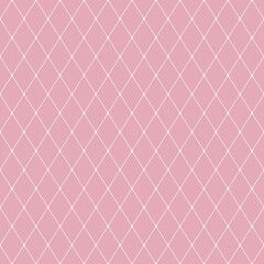 Seamless pattern of simple diamonds in pastel colors. The best vector illustration for wallpaper. 