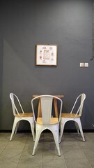 two chairs in the room