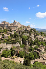 Fototapeta na wymiar Ansicht von Gordes in der Vaucluse, Provence, Frankreich
