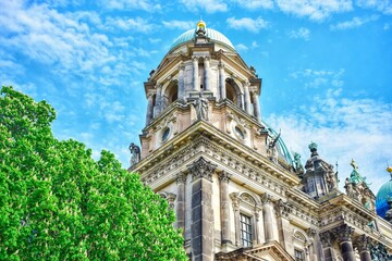 Fototapeta na wymiar Details of the Berlin Cathedral. Germany