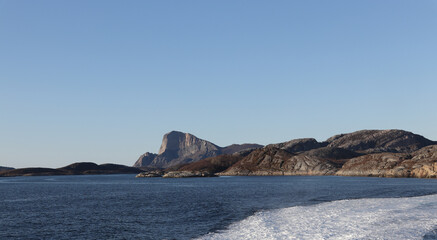 Fototapeta na wymiar Norwegian coastline