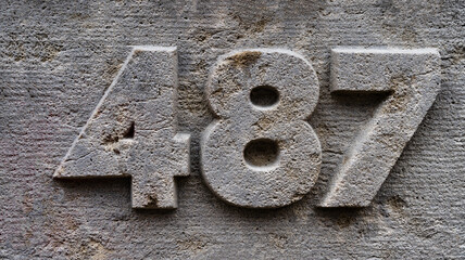 Steinzahl 487