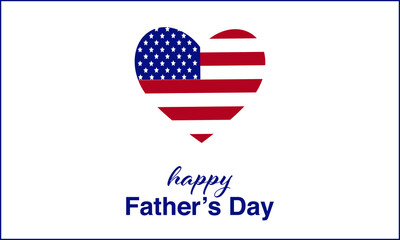 fathers day, father day, day fathers, I love my dad, father, heart, flag, love, blue, card, background, red, white, greeting, cards, abstract, illustration, vector, banner, greeting cards, isolated