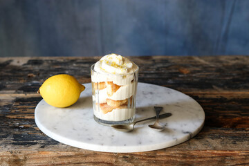 Tiramisù with lemon and cream (ph. Archivio Collection)