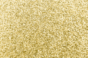 Gold color of glitter textured background (Vector)
