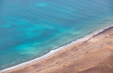 Fototapeta na wymiar View from Mirador del Rio, Lanzarote