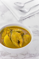 Southern Yellow Thai Curry With Fish