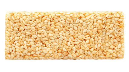 Kozinaki, sesame, isolated on white background, clipping path, full depth of field