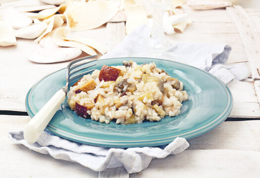 Risotto with eggplants (ph. Archivio Collection)