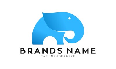 Elephant creative vector logo