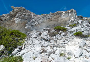 Grand Turk Island Eroded Cliff