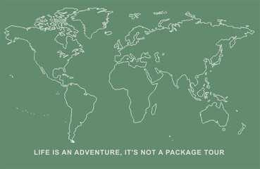World map vector, Perfect for business concepts, backgrounds, backdrop, poster, banner, label, sticker and wallpapers.
