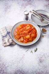 Cod with potatoes and carrots (ph. Marianna Franchi)