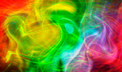 3D rendering - Amazing multicolor diagonal motion abstract background