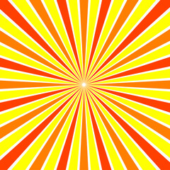 Rays, beams element. Sunburst, starburst shape background. Circular geometric. Abstract circular geometric shape. illustration - Vector