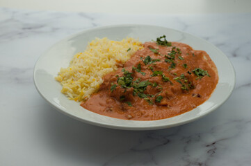 curry chicken with rice