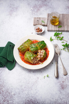 Cabbage rolls with rice and meat (ph. Marianna Franchi)