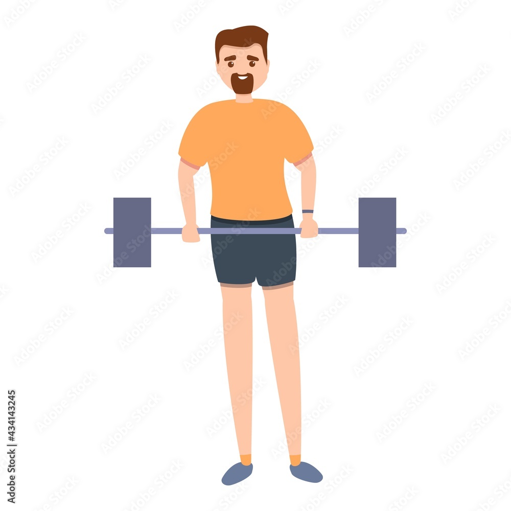 Aufkleber training tracker icon. cartoon of training tracker vector icon for web design isolated on white back