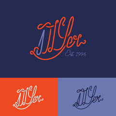 DIY Logo Template. Handcraft Logo Template.