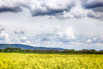 schöne wolken über raps