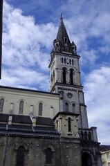 Fototapeta na wymiar Eglise paroissiale de Lourdes