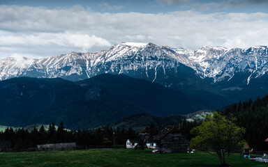 Carpathian Mountains in Romania