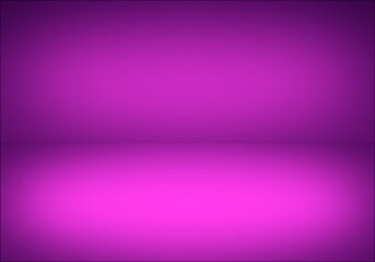 Abstract purple gradient studio room background.displays for present product.