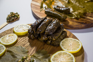 Grape leaves 