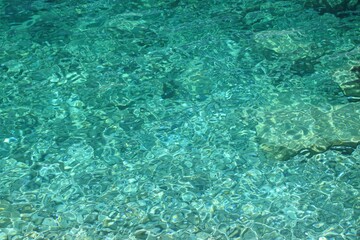 Fototapeta na wymiar Adriatic Sea water background