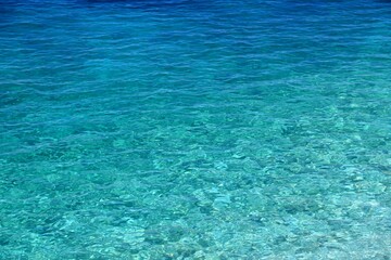 Fototapeta na wymiar Mediterranean water texture