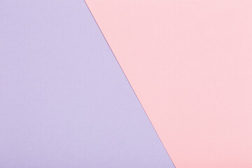 background of pink and violet pastel sheets of paper