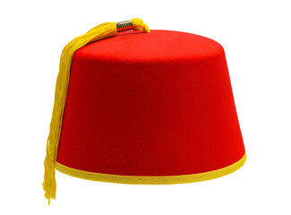 Red Fez Hat
