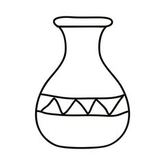 jar hand draw