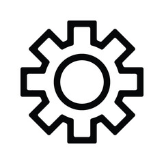 gear, setting icon design vector