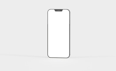 phone 3d illustration mockup smartphone isolated.