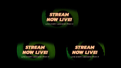 Cool Spiral Stream Lower Thirds